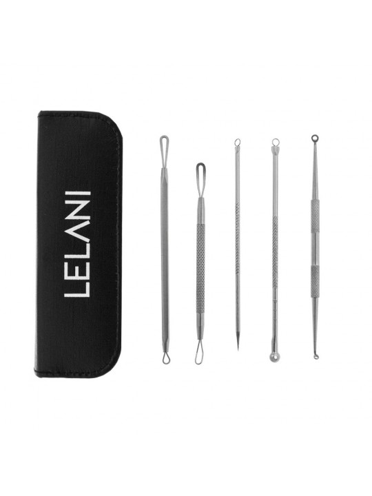 LELANI set of 5 double-sided spoons for facial cleansing