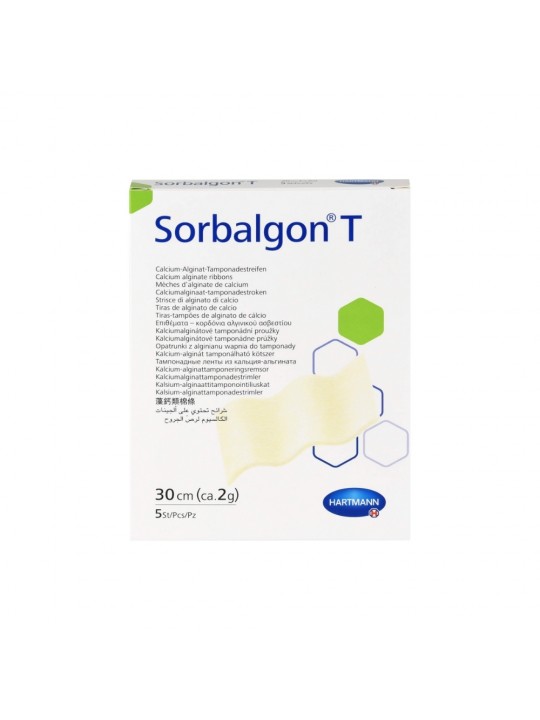 HARTMANN SORBALGON T - Tamponade from soft fiber 30 cm 1.g
