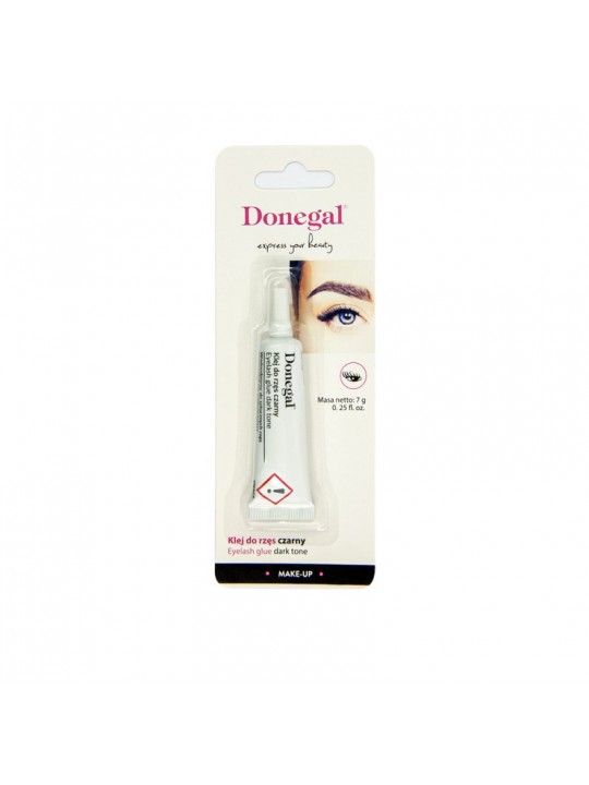 Donegal Eyelash Glue Black 7g - waterproof glue for false eyelashes