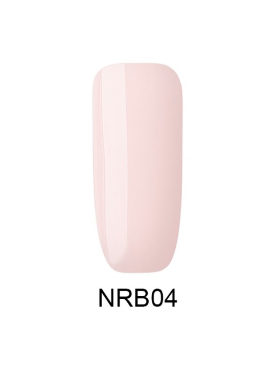 Makear Rubber Base Nude 8 ml - Kauczukowa Baza NRB04 Jelly Pink