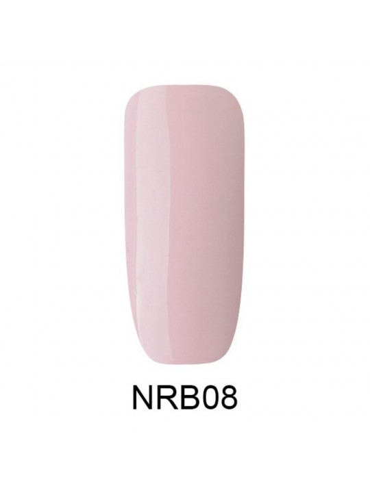 Makear Rubber Base Nude 8 ml - Rubber Base NRB08 Dark Beige