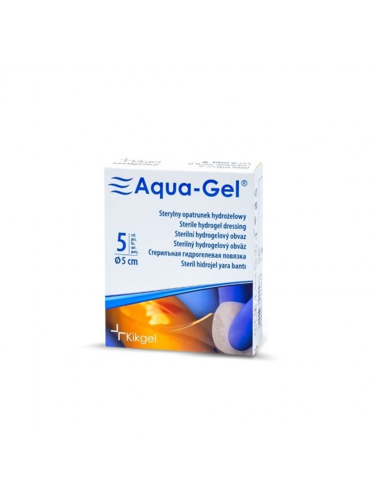 AQUA-GEL 5cm - pansament hidrogel steril 1 buc.