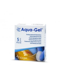 AQUA-GEL 6,5cm - sterylny opatrunek hydrożelowy 1 szt.