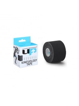 Kinesiology Tape 50mm x 5m - BLACK rehabilitation tape