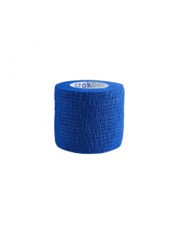 Cohesive Bandage BLUE 5 x 4,5 - bandaj elastic autoadeziv