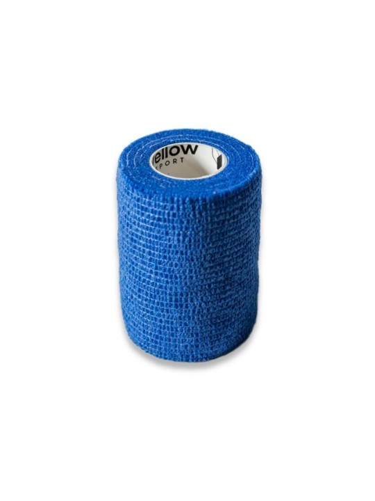 Cohesive Bandage BLUE 7,5 x 4,5 - bandaj elastic autoadeziv