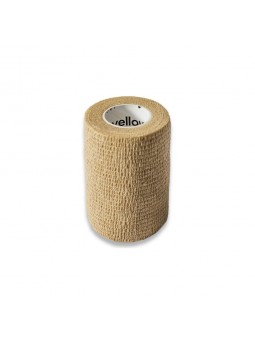 BEIGE Cohesive Bandage 7.5 x 4.5 - elastic self-adhesive bandage