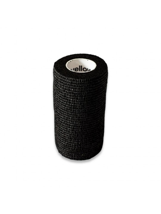 Cohesive Bandage BLACK 10 x 4,5 - еластичний самоклеючий бинт