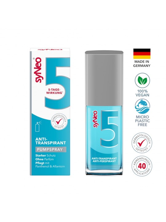 SyNeo 5 Unisex - deodorant spray de 5 zile impotriva transpiratiei excesive 30 ml