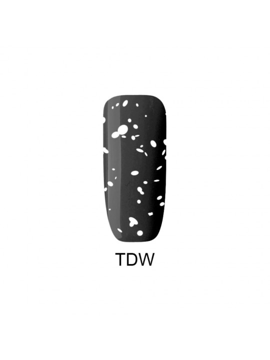 Makear Top Dots White 8ml (no wipe) - фінішний топ без дисперсійного шару