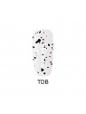 Makear Top Dots Black 8ml (no wipe) - a finishing top without a dispersive layer