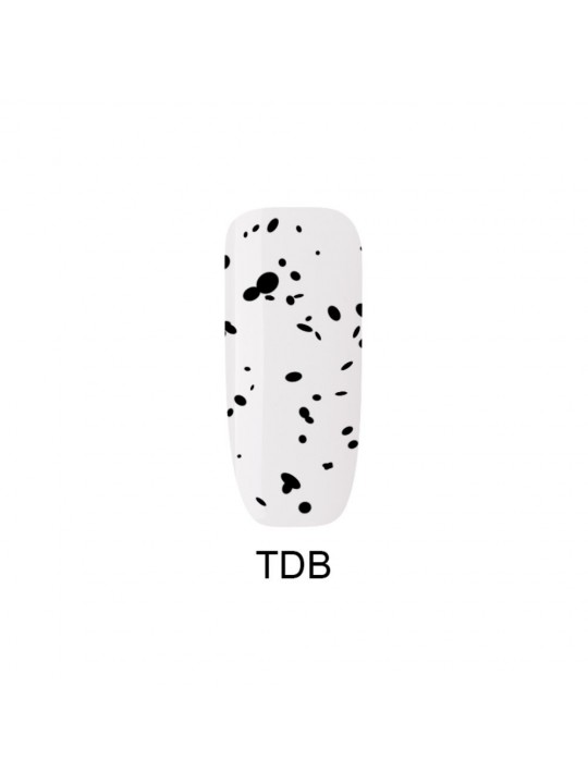 Makear Top Dots Black 8ml (bez utření) - dokončovací top bez disperzní vrstvy