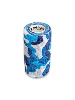 Cohesive Bandage BLUE CAMO 10 x 4.5 - elastic self-adhesive bandage