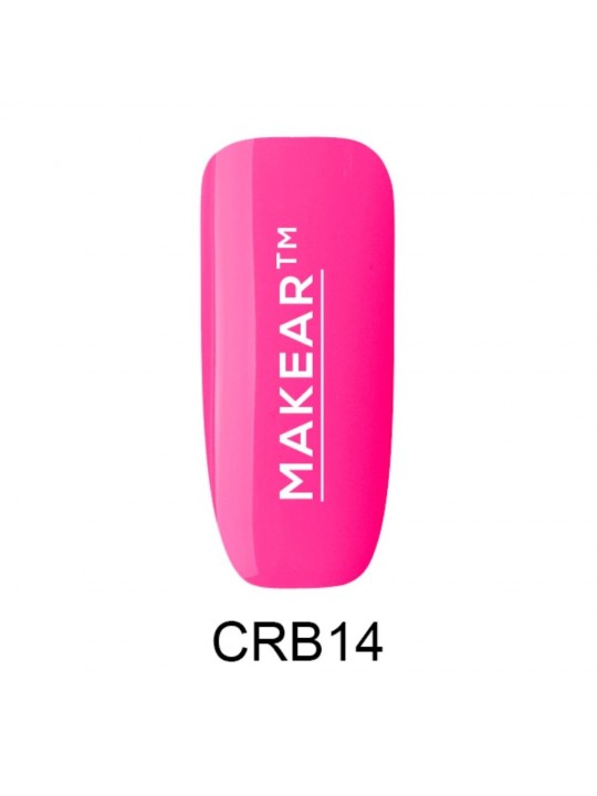 Baza de cauciuc Makear Juicy Pop Pink - Bază de cauciuc colorată CRB14