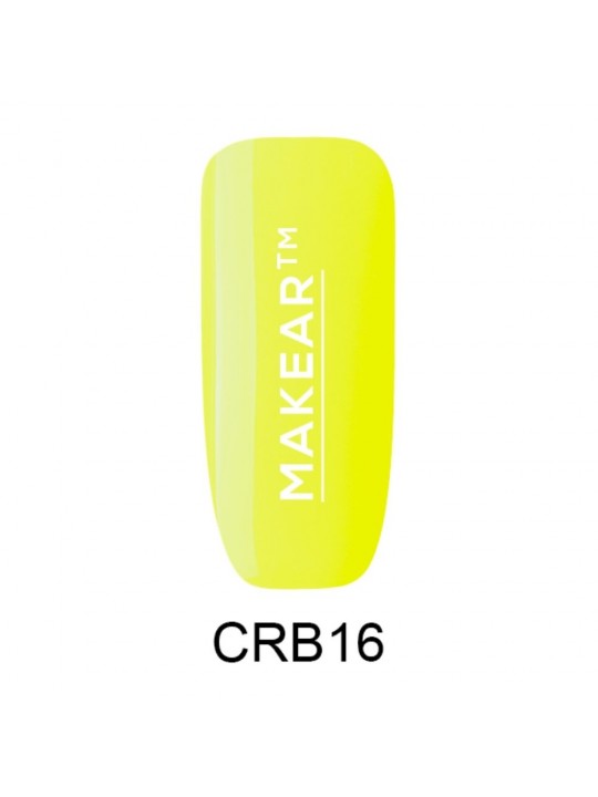Makear Rubber Base Juicy Bahama Yellow - Kolorowa Baza Kauczukowa CRB16