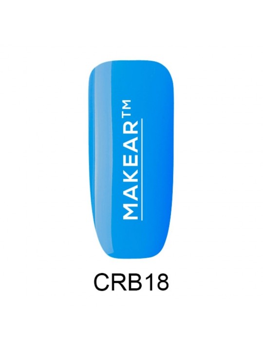 Baza de cauciuc Makear Juicy Lagoon Blue - Bază de cauciuc colorată CRB18