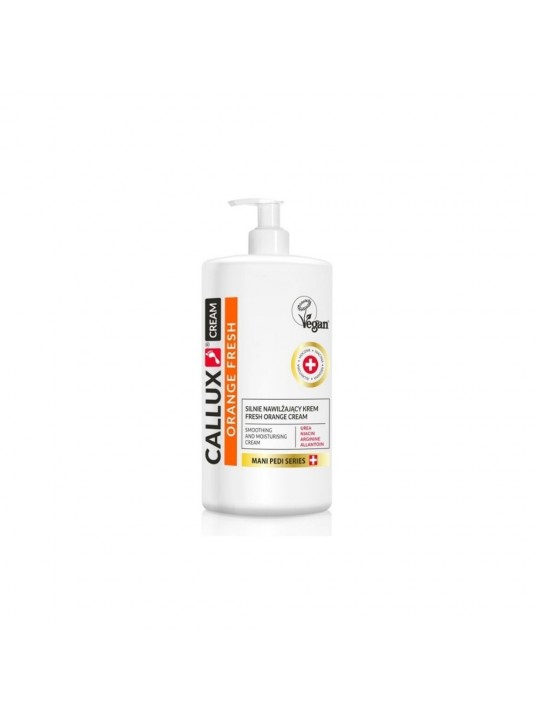 CALLUX Creme für die Fresh Orange-Behandlung 500 ml – Stark feuchtigkeitsspendende und glättende Creme für Körper, Füße und Händ