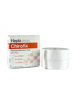 HAPLA Chirofix - Pluoštinė lipni juosta 2 x 2,5 cm ilgio 10 m