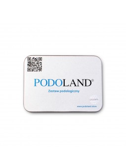 Podoland Podiatry Set - nagų kirpimo mašinėlės, tamponadų aplikatorius, ligasano tamponada