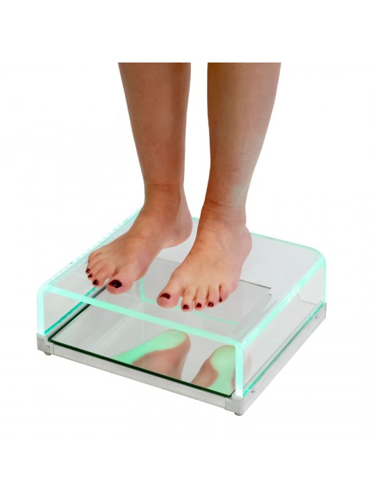 Podoscope - A diagnostic device that allows you to assess the shape of the foot