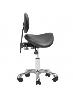 Taboret kosmetyczny 1025 czarny Giovanni