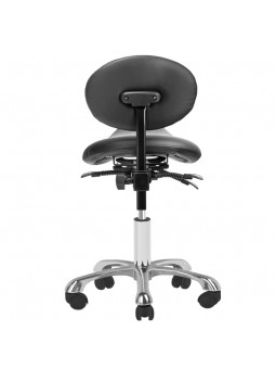 Taboret kosmetyczny 1025 czarny Giovanni