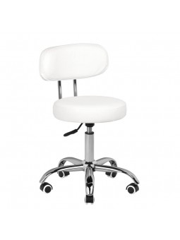 Cosmetic pedicure stool A-007 white