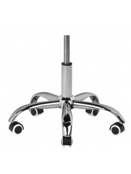 Taboret kosmetyczny do pedicure A-007 biały