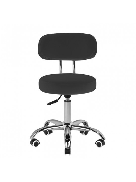 Cosmetic pedicure stool A-007 black