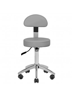 AM-304 cosmetic stool, gray