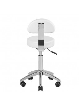 AM-304 kosmetinė taburetė, balta