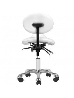 Taboret kosmetyczny 1025 biały Giovanni