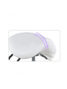 Cosmetic stool 1025 white Giovanni