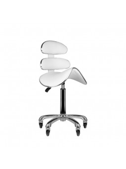 Roll speed cosmetic stool AM-880 white