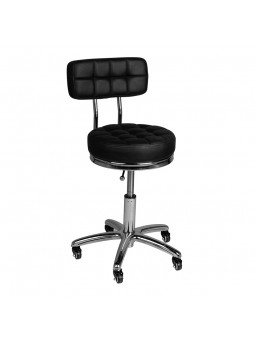 AM-877 cosmetic stool, black