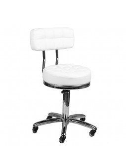 AM-877 cosmetic stool, white