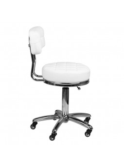 AM-877 cosmetic stool, white