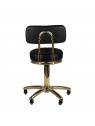 Cosmetic stool Gold AM-961 black