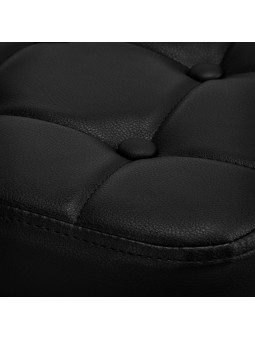 Kosmetický taburet M-1645 zlatě černý