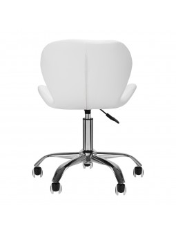 Taboret kosmetyczny QS-06 biały