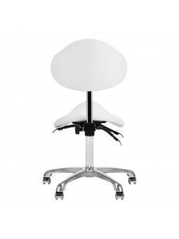 Cosmetic stool 1004 Giovanni white