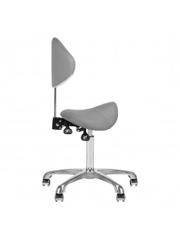 Cosmetic stool 1004 Giovanni gray