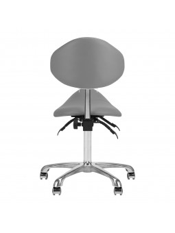 Taboret kosmetyczny 1004 Giovanni szary