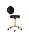 Cosmetic stool H5 gold black