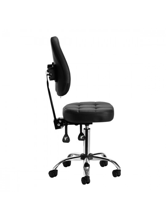 Cosmetic stool H14 black