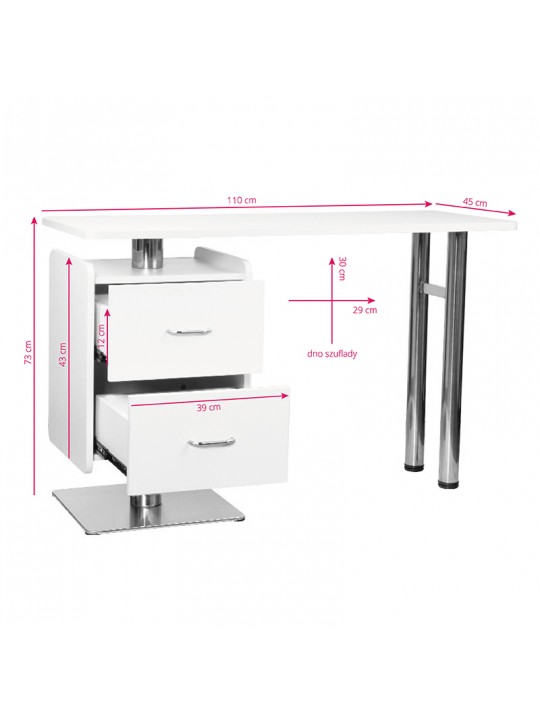 Birou cosmetic 6543 cu absorbant