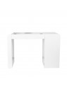 Cosmetic desk 312 with cassette absorber, white, right