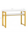 Cosmetic desk 17G white gold