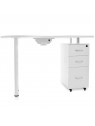 Desk 2042 white with absorber