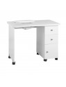 Wood desk with absorber 011B